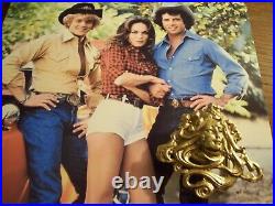 Very Rare Dukes Of Hazzard Luke Duke 1978-79 Style 2 1/2 Brass Belt Buckle