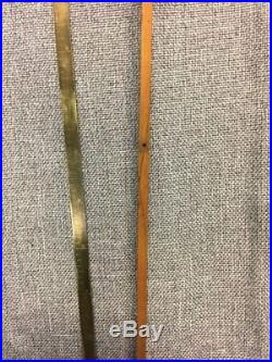 Very Rare E. A. Stearns & Co. Makers No. 4 Boxwood Brass Rule Ruler. (1856-1902)