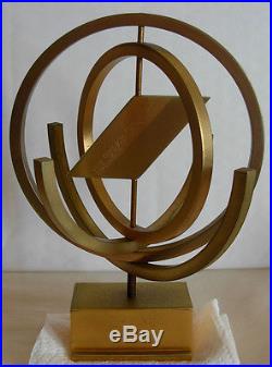 Very Rare! El Al Israel Air- Lines Copper / Brass Kinetic Sculpture