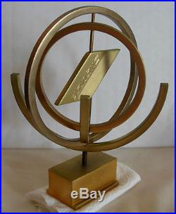 Very Rare! El Al Israel Air- Lines Copper / Brass Kinetic Sculpture