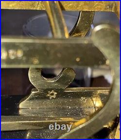 Very Rare English 19th Century Pietre Dure & Brass Postal Scale S. Mordan London