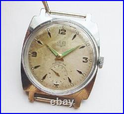 Very Rare Gub-glashutte Germany Men, S Wrist Watch