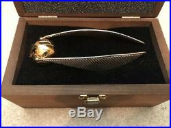 Very Rare Harry Potter Golden Snitch Executive STERLING SILVER VERSION NOT BRASS