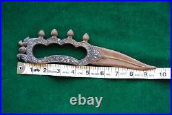 Very Rare Indian Vajra Mushti Bichwa khanjar dagger
