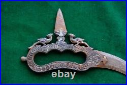 Very Rare Indian Vajra Mushti dual blade Bichwa khanjar dagger