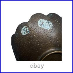 Very Rare Israel Jerusalem Judaica Brass Big Hamsa Copper Handmade Made Israel