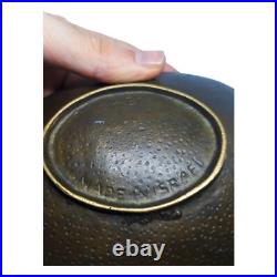 Very Rare Israel Jerusalem Judaica Brass Big Hamsa Copper Handmade Made Israel