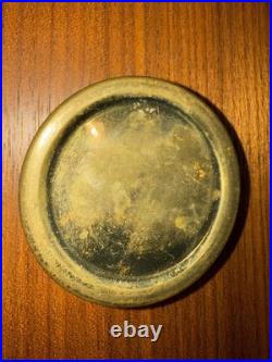 Very Rare J & J G Low Tile Brass Box