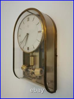 Very Rare Junghans Ato Brass Wall Clock