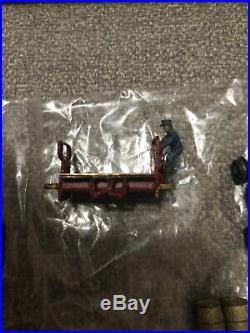 Very Rare Kemtron Ho Scale Work Train With KL-766 Power Unit Kit Brass