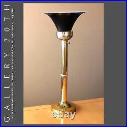 Very Rare! Laurel MCM Table Torchiere Lamp! 50s Vtg Atomic Brass 60s Light