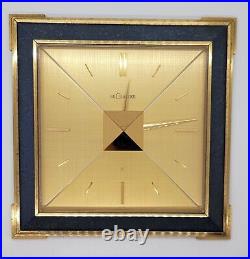 Very Rare Lecoultre Pyramid Table Clock