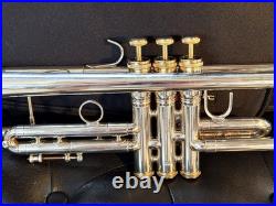 Very Rare Limited Edition Benge Bb Trumpet Silver Plate