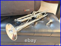Very Rare Limited Edition Benge Bb Trumpet Silver Plate