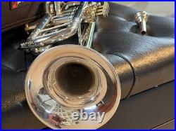 Very Rare Limited Edition Benge Bb Trumpet Silver Plate