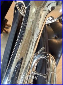 Very Rare Limited Edition Benge Bb Trumpet Silver Plate
