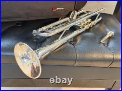 Very Rare Limited Edition Benge Bb Trumpet Silver Plate