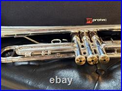 Very Rare Limited Edition Benge Bb Trumpet Silver Plate