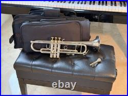Very Rare Limited Edition Benge Bb Trumpet Silver Plate
