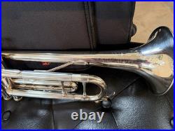 Very Rare Limited Edition Benge Bb Trumpet Silver Plate
