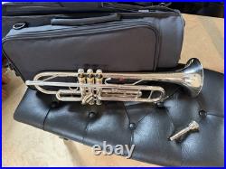 Very Rare Limited Edition Benge Bb Trumpet Silver Plate