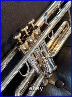 Very Rare Limited Edition Benge Bb Trumpet Silver Plate