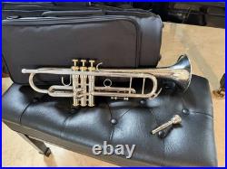 Very Rare Limited Edition Benge Bb Trumpet Silver Plate