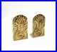 Very-Rare-MID-Century-Brutalist-Brass-Cast-Pair-Bookends-Abstract-Artist-Stamped-01-ax