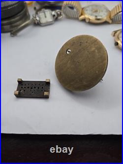 Very Rare Miniature Jewelers Watchmakers Brass Anvil & Stand