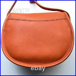 Very Rare NWT Vintage Coach Mango Leather Casey Bag Style No. 9923