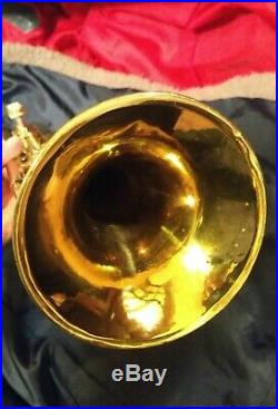 Very Rare! Nickel Silver 1926 Frank Holton Trumpet. Beautiful player