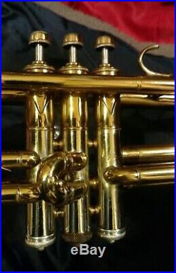 Very Rare! Nickel Silver 1926 Frank Holton Trumpet. Beautiful player