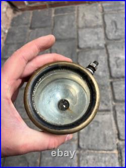 Very Rare Old Brass Waldas Pbf Lamp Liverpool District Auto Services Ltd Car Etc