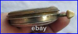Very Rare Old Car Wooden Implement Ashtray With 8 Days Pocket Watch Working