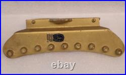 Very Rare Old'' Fantasia'' Israel Brass Menorah Hanukkah Jewish Judaica 50's