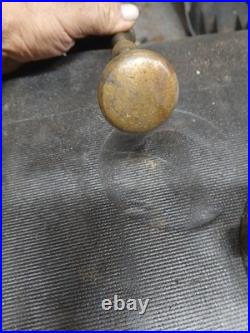 Very Rare Over 125 Year Old solid brass 18th Century Bronze Mortar and Pest