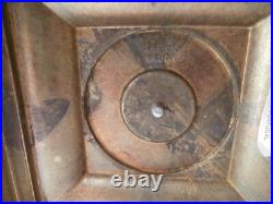 Very Rare PAIR OF ANNICK NAUDY MCM SOLID BRASS CANDLE HOLDER