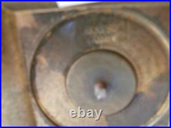 Very Rare PAIR OF ANNICK NAUDY MCM SOLID BRASS CANDLE HOLDER