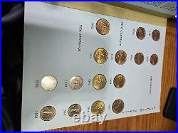 Very Rare PNAS Philippine Coinage Vol. IV-A Republic Series Album With111 Coins