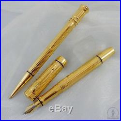 Very Rare Parker Duofold Presidential Specimen Ballpoint & Fountain Pen UK 1992