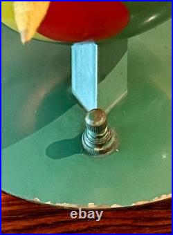 Very Rare Rare Art Deco Futuristic Woolfie Bird Lamp By Walter Von Nessen