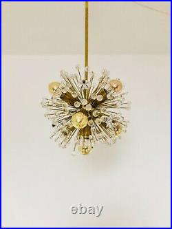 Very Rare Snowball Pendant Lamp Emil Stejnar For Rupert Nikoll 1950s