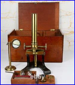 Very Rare'Society of the Arts' Microscope with Accessories (1855, No. 537)