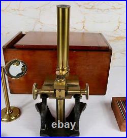 Very Rare'Society of the Arts' Microscope with Accessories (1855, No. 537)