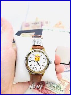 Very Rare Soviet Watch Vostok Mcdonald's Wostok USSR Vintage 2409 1990s