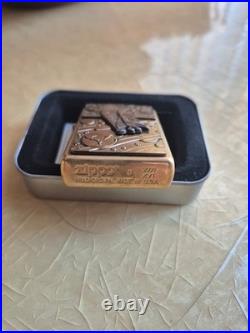 Very Rare Space Ship Brass Zippo Lighter 2000 New In Box