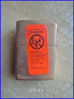 Very Rare Space Ship Brass Zippo Lighter 2000 New In Box