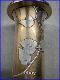 Very Rare Sterling Silver Stamped Leaf Vintage HEINTZ ART METAL SHOP 1906-1912