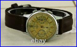 Very Rare Strela Chronograph Sekonda Poljot Soviet Pilot Cosmonaut Watch 3017