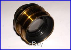 Very Rare Taylor Hobson Cooke Series III Brass Lens Convertible 11.5 -7.55 Inch